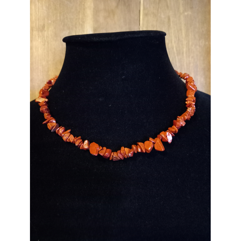 Splitketting Jaspis 45 cm